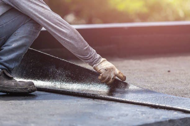 Professional Exterior Waterproofing technician working in Ligonier, IN
